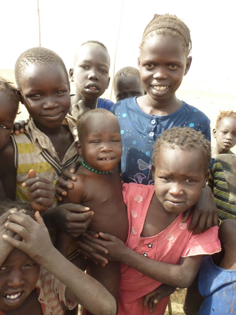 Sudan kids in the streets